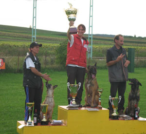 Petra Nossian - Sieg bei der GV Siegerprfung, Baumgarten, 2005